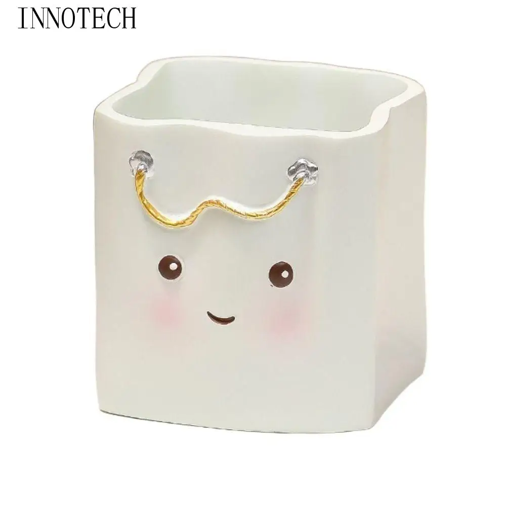 سعة كبيرة حامل قلم مكتب متعدد الوظائف منظم قرطاسية فرشاة للمكياج حامل صندوق تخزين قلم رصاص Kawaii المنظم #1