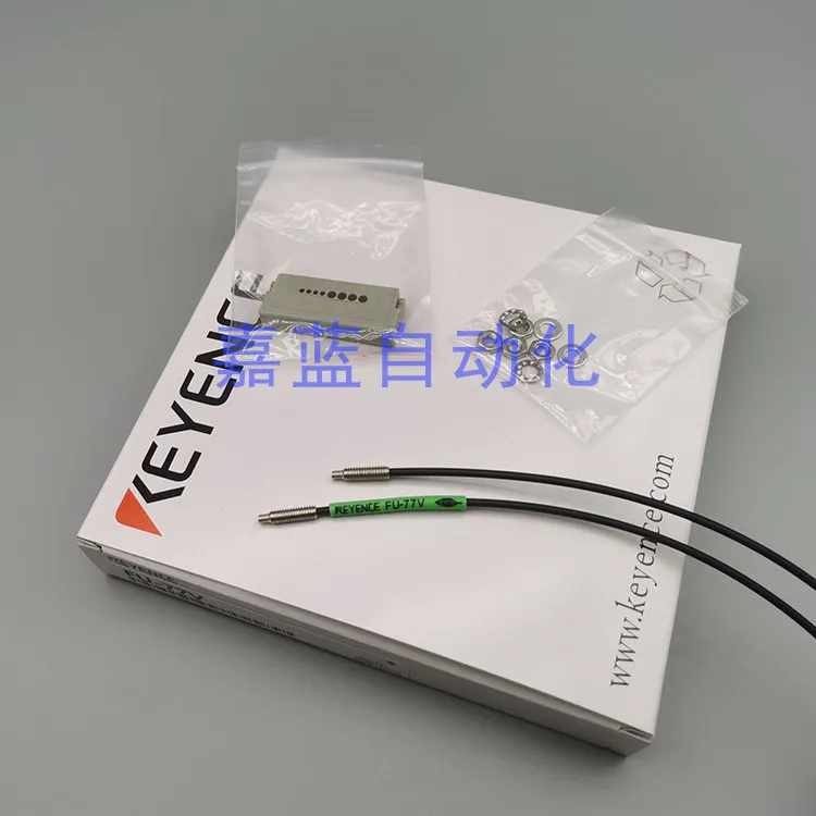 KEYENCE FU-77V M4 Diameter Fiber Optic Sensor - Retroreflective Type for Precision Measurement And Control