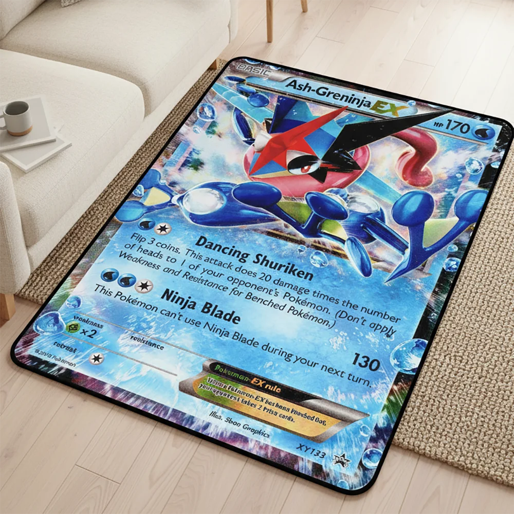 Gaming Accessories For Kids - Dywan Pokemon Ash-Greninja EX Tera Anime