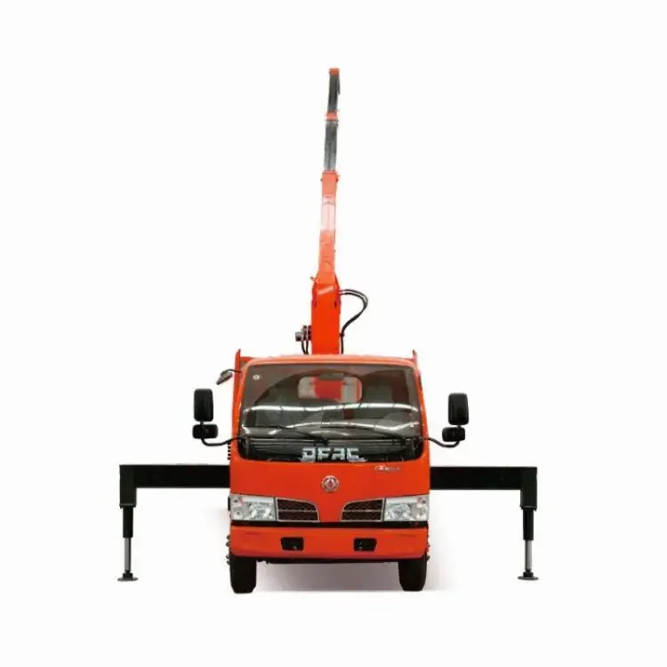 Telescoping Boom Truck Mounted crane 4 Ton Truck Cranes for Sale