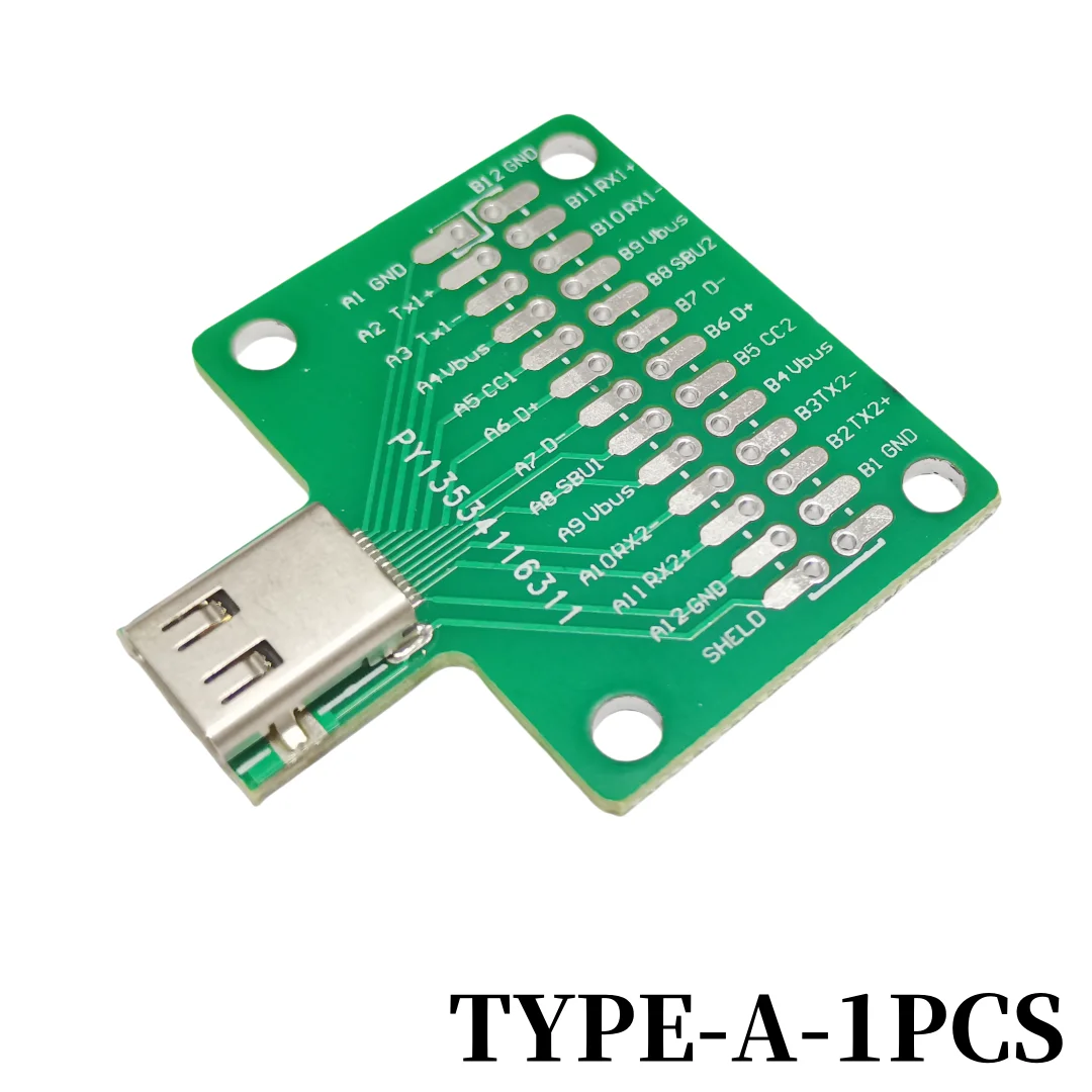 1PCS Wire test fixture plate forward and back insert TYPE-C base USB3.1 Blind insert test with 26P pin data cable