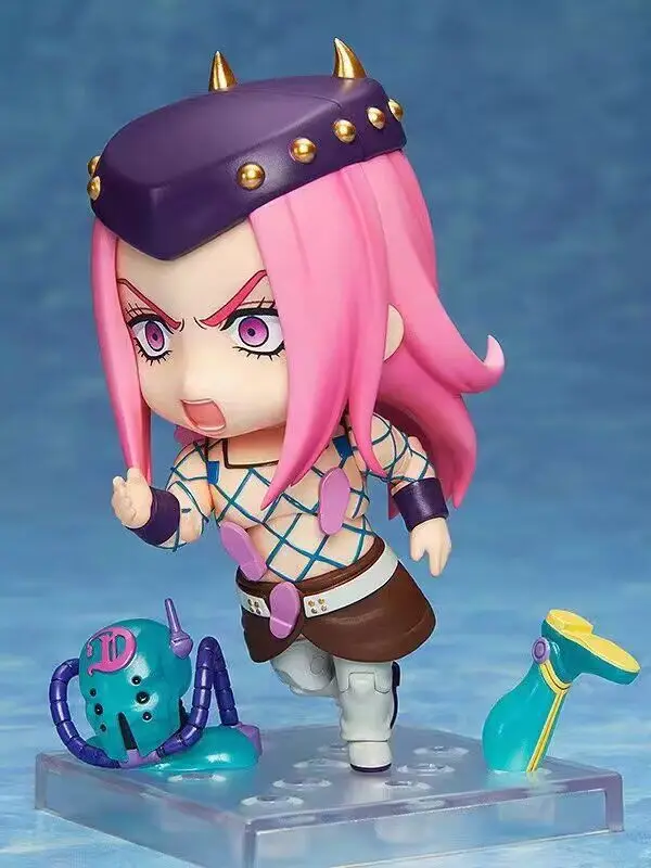10cm JoJo\'s Bizarre Adventure JoJos 2026# Narciso Anasui Action figure toys doll Christmas gift with box