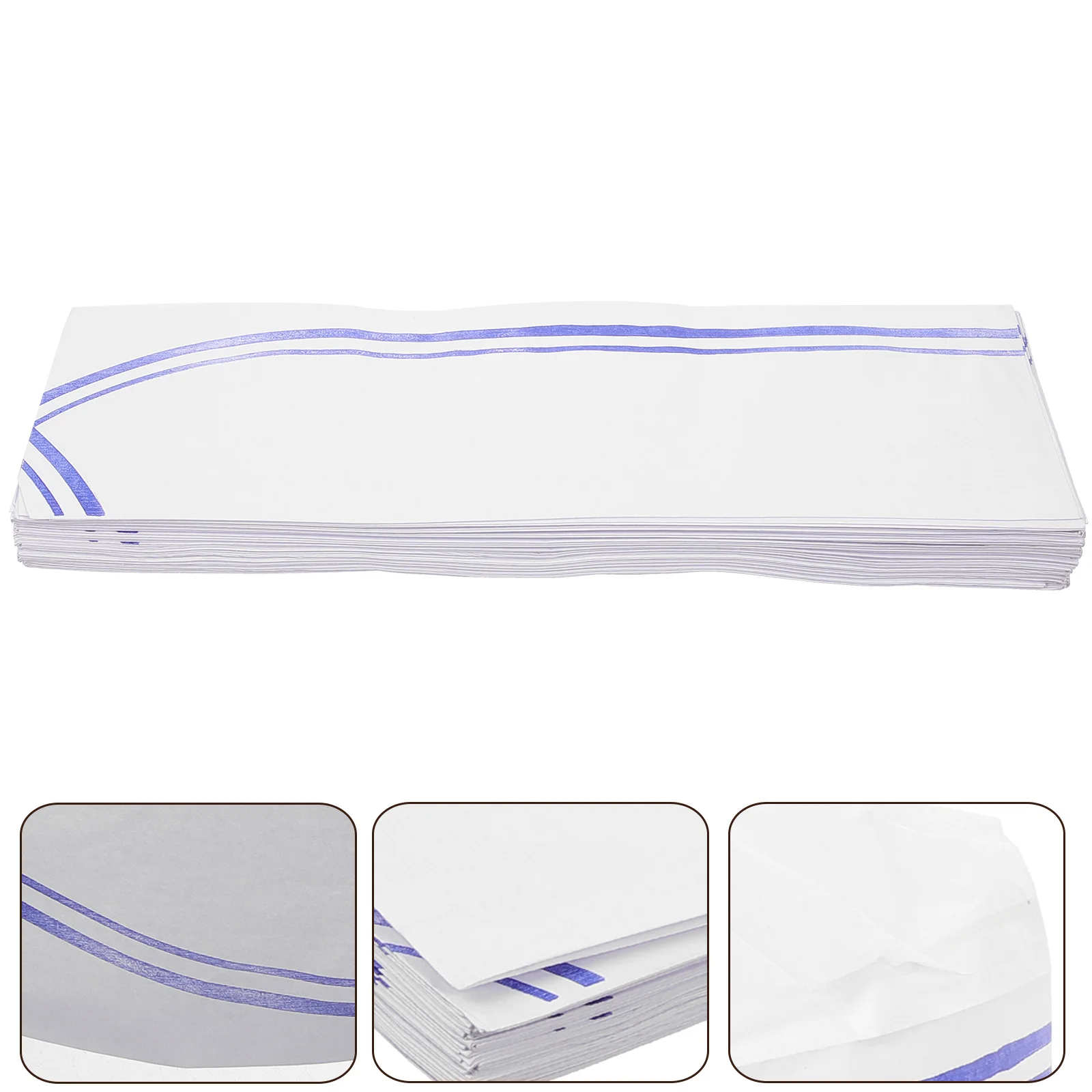 40 Pcs Hats Disposable Chef Sushi Restaurant Paper Bakers Japanese-style Thick Kitchen Cooking