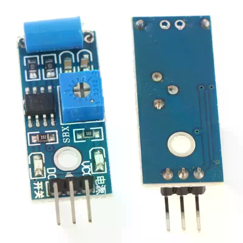 Normally Closed Vibration Sensor Module Adjustable Sensitivity 2/4/6Pcs for Automotive Anti-theft Alarm Devices