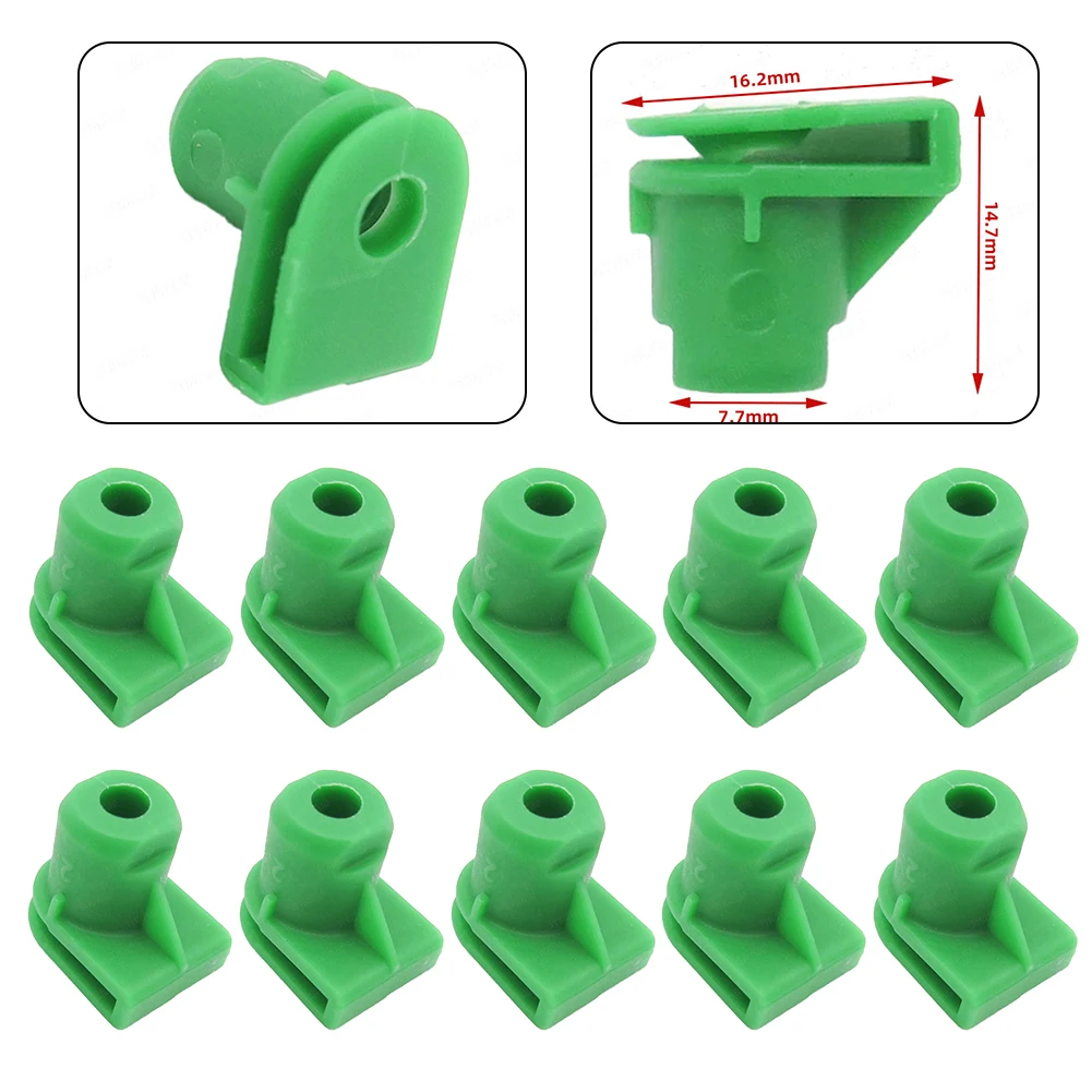 10pcs High Quality Nylon Front Bumper Trim Clips Strong And Compact Easy To Fit Suitable For Volvo 30640541