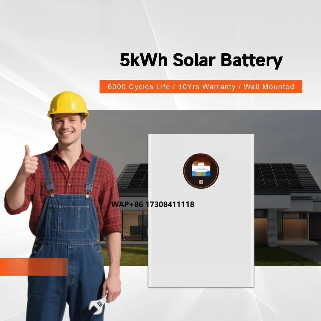 

High Capacity Wall-mounted 100Ah Solar Energy Storage 5kWh High Efficiency Stockage Dnergie Domestique