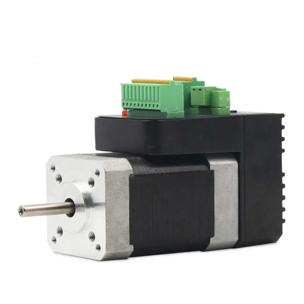 for JMC 52W 78W NEMA 17 Integrated AC Servo Motor & Driver Shaft 5*24mm 24VDC 1000Line Encoder 4000RPM Easy Servo IHSV42-40