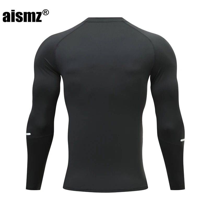 Aismz Winter Thermal Underwear Sets Men\'s & Boy Clothing First Layer Man Sportwear Fitness leggings Compression Long Johns Brand