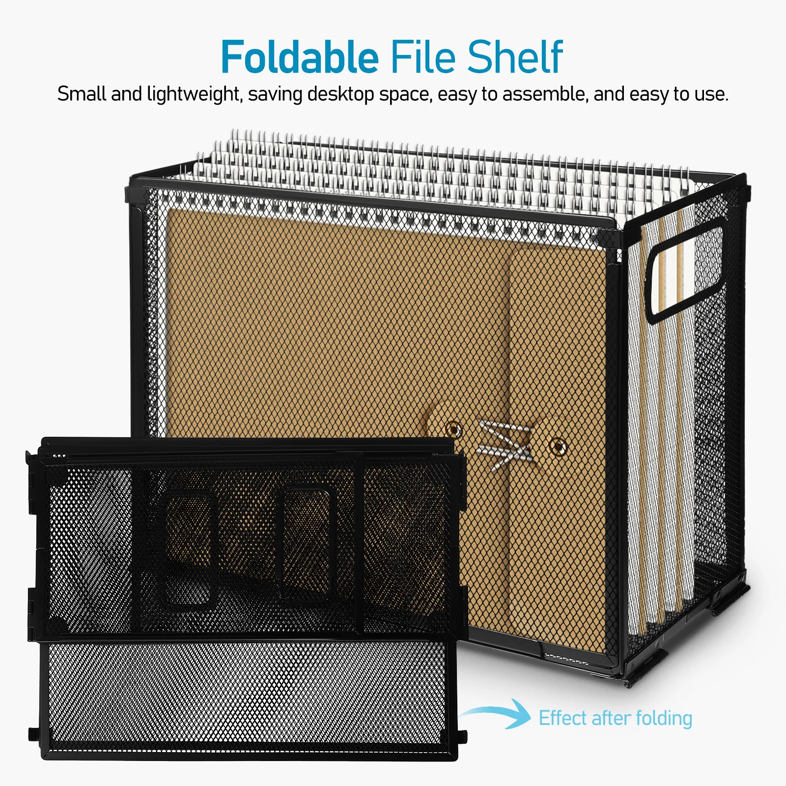 

Metal Holder For Desk Document Holder Desktop Office Organization Mesh Container Book Shelf Paper Organizer Storage Rack Hanging