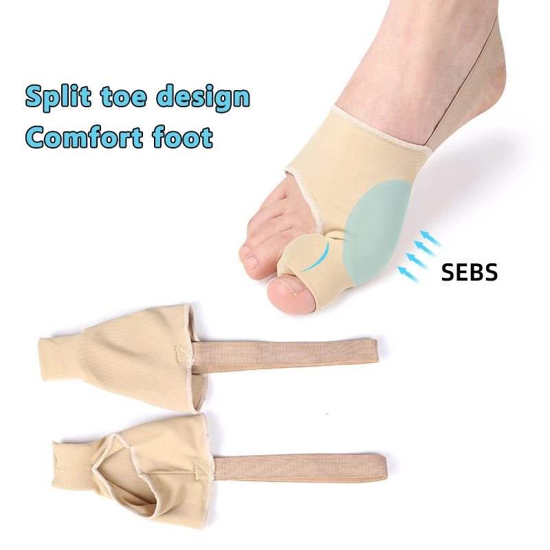 2 Stück Bunion Korrektor für Frauen & Männer Big Toe Glätte isen-Bunion Splint-Bunion Pads für Bunion Relief-Hallux Valgus Schmerz