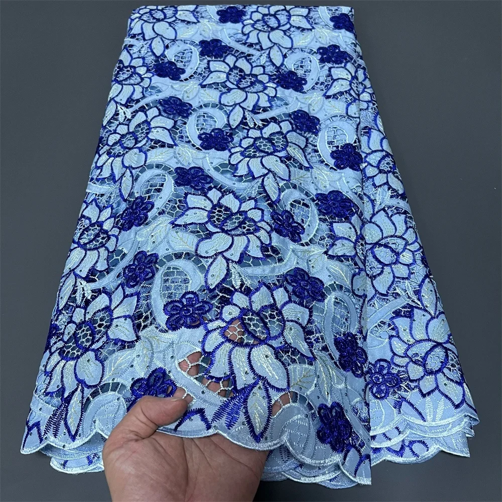 

African Nigerian Sequins Sewing Net Cloth,Tulle Lace Fabric, Prom Dresses Beads,Embroidery, High Quality, 5Yad , ZJ095, 2025