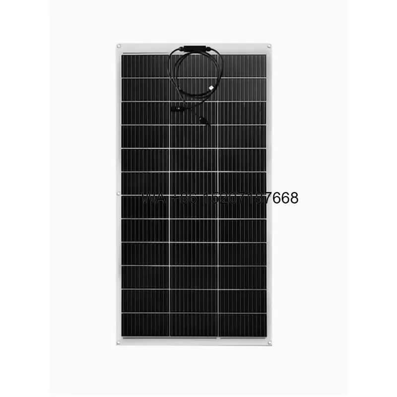 Wmwmnu for Cross-border Hot-selling Flexible Solar Panel 150W Bendable Photovoltaic Module Lightweight Thin Car Tent Outdoor