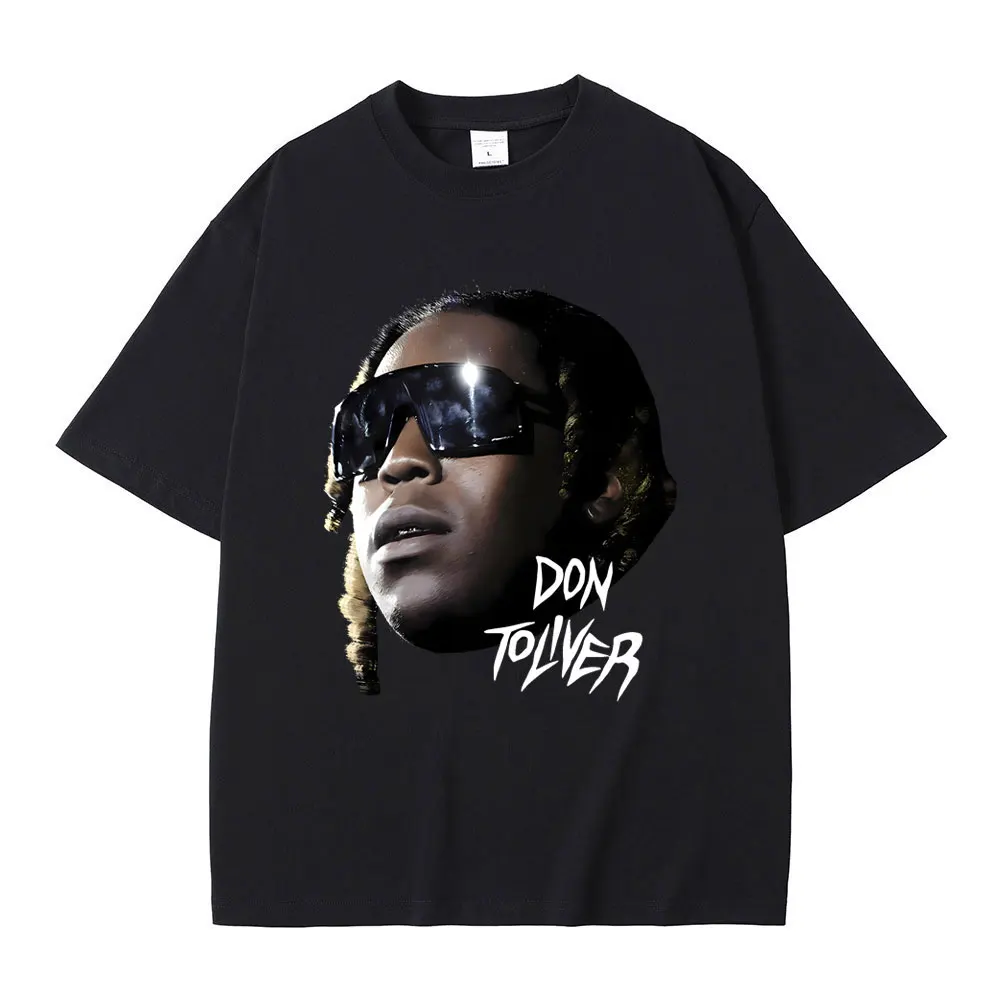 

Rapper Don Toliver Graphic Print T-shirt Men's Hip Hop Vintage Streetwear Male Casual Pure Cotton T Shirts Unisex Fashion Tees
