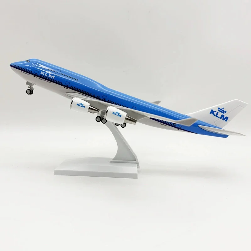 1/250 مقياس 30 سنتيمتر 747 طائرة نموذجية KLM الخطوط الجوية الملكية B747 نماذج طائرة الراتنج نموذج طائرة بناء عدة جمع الطائرة #5