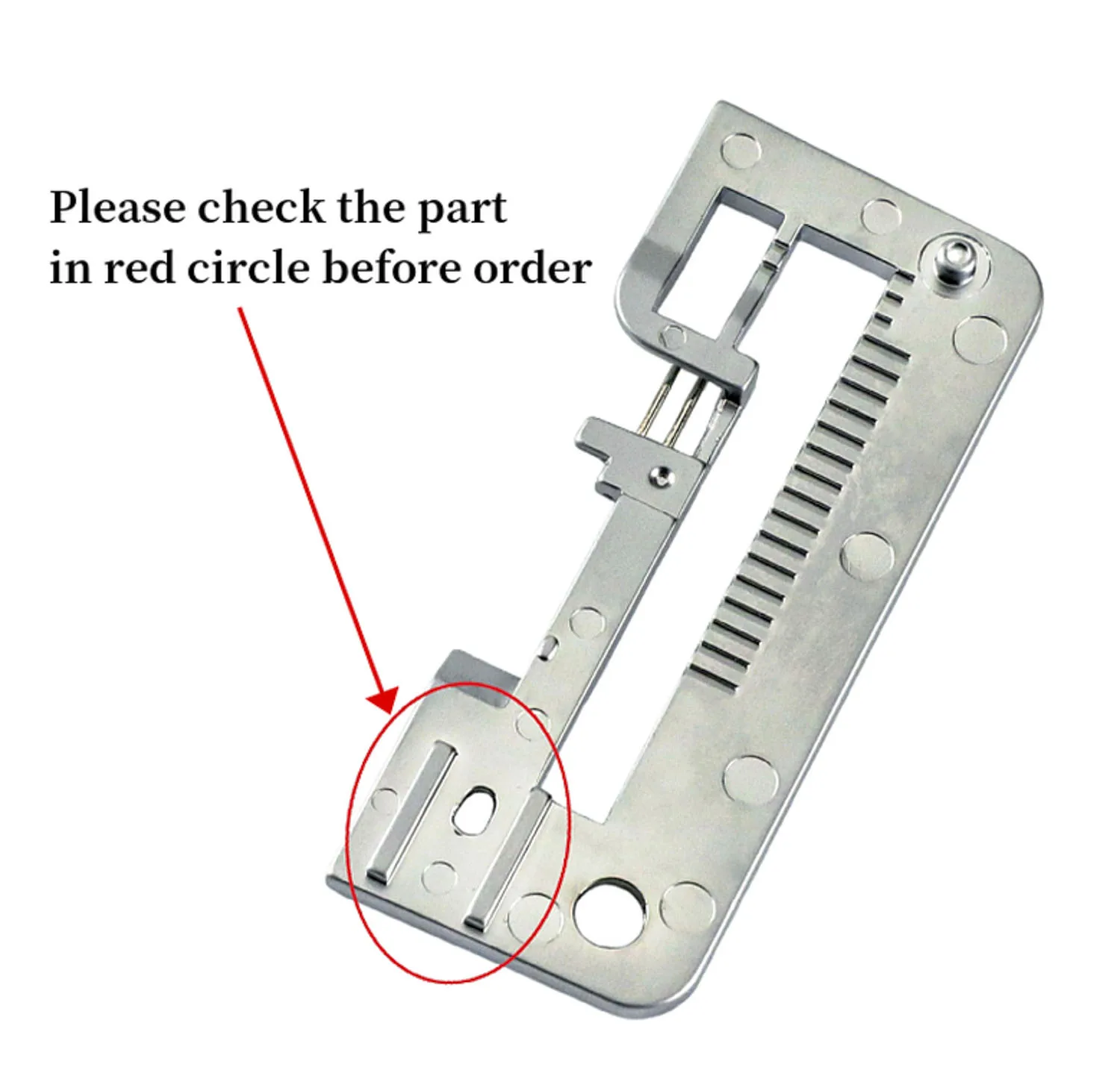 #XB1555001 Needle Plate Fit Brother Serger Models- 3034D,4234D,4234DT,5234PRW Domestic Home Household Sewing Machines