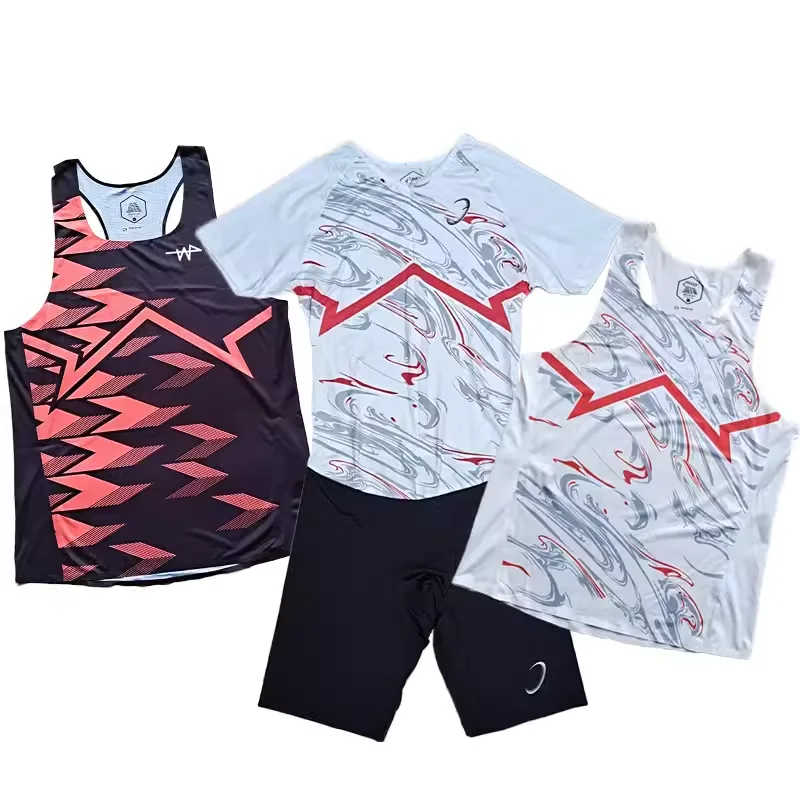 

Customized logo for the Japanese Athletics League World Championships Sportswear Marathon Track Tank Top