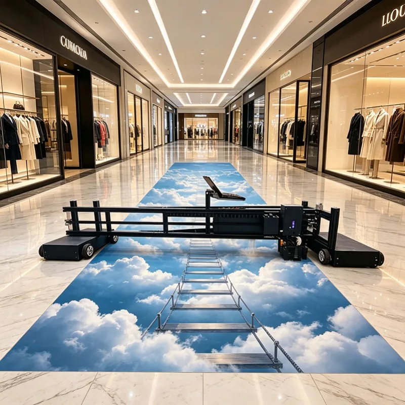 Premium UV Wall Printing Solution, Digital Vertical Printer for Advertising Murals Brand Promotion and Interior Design
