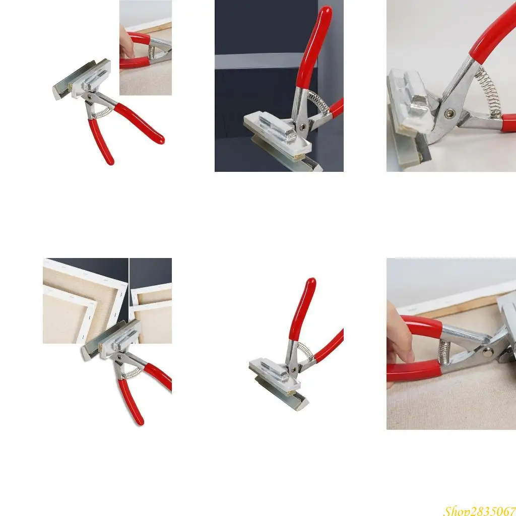 

Тяжелый инструмент растяжения холста с пластиковой ручкой для художников и кадров 12 см 831F