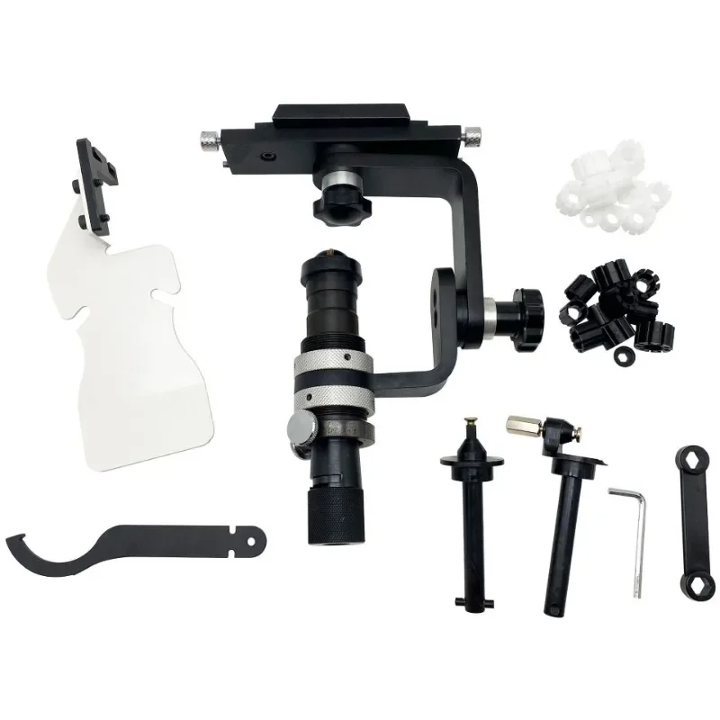 movable hand batch fixing fixture, adjusting wrench aluminum handle ring clip, micro-inlaid stone seat jewelry fixing inlaid