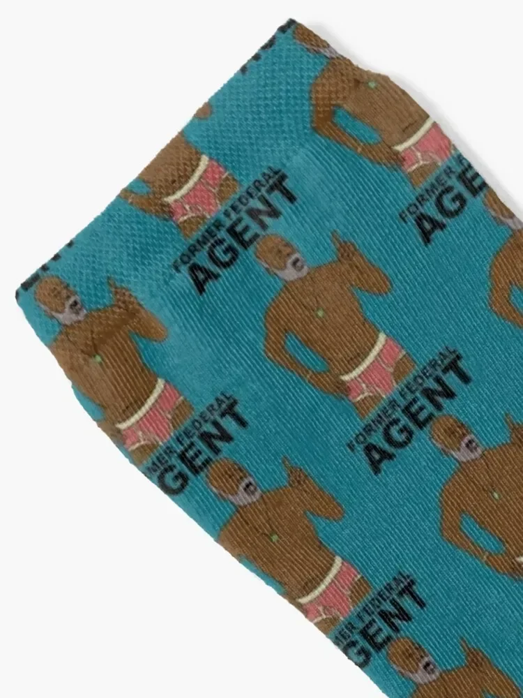 Phillip Sheppard- Former Federal Agent Socks floor happy Socks Women's Men's