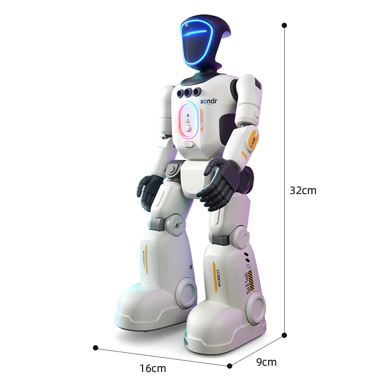 Robot de control remoto inteligente baile RC Robot inteligente para niños RC Robot juguete para regalo para chico R40