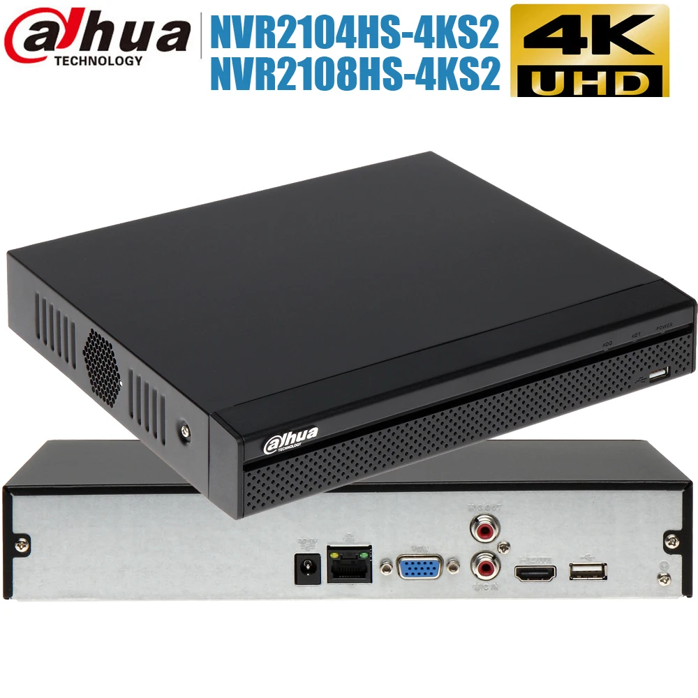 Mutil language Dahua DHI-NVR2108HS-4KS3 DHI-NVR2116HS-4KS3 16ch 4K H.265  Max support 8Mp resolution Network video recorder