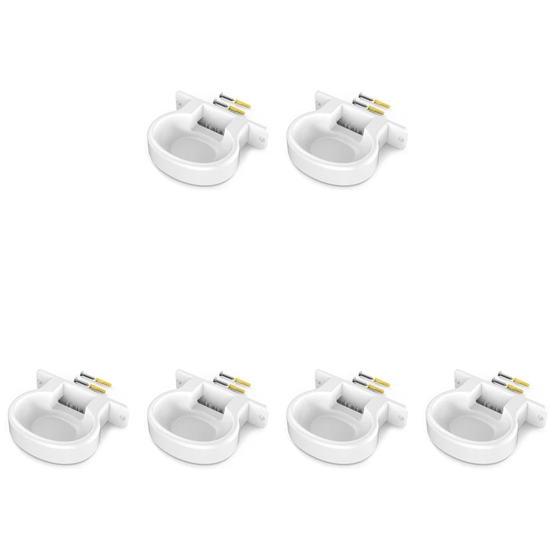 Hot For Google Nest Wifi Pro Wall Mounting Bracket Intelligent Speaker Wall Storage Bracket Base, 6 PCS