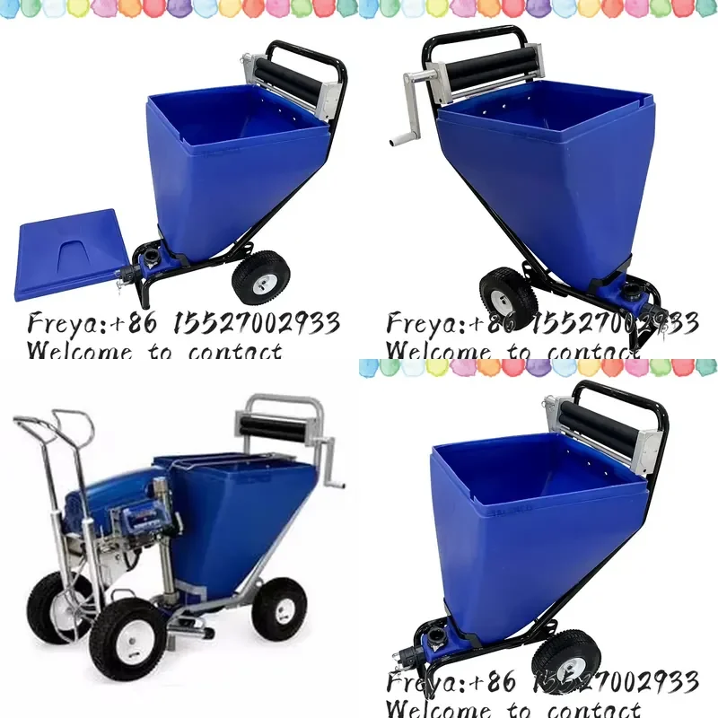 TH105 289587 Bag Roller Service Hopper for Paint and Plaster 25 Gallon Texture Hopper 287987