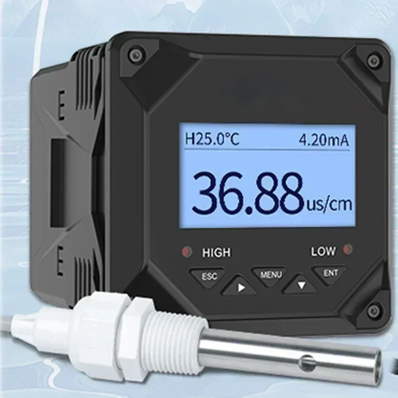 

On Line Conductivity Meter EC Meter Detector Pure Water Electrode TDS Meter Analysis Tester Sensor Probe