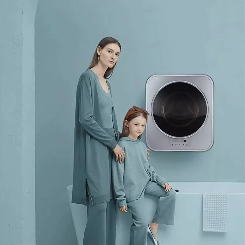 Wall Mounted Washing Machine Mini Automatic Laundry Machine for Baby Clothes High Temperature Boiling Washing Sterilize