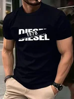 Nouveau T-shirt tendance pour homme, T-shirt noir confortable pour l'été, T-shirt en pur coton à manches courtes 2026 1