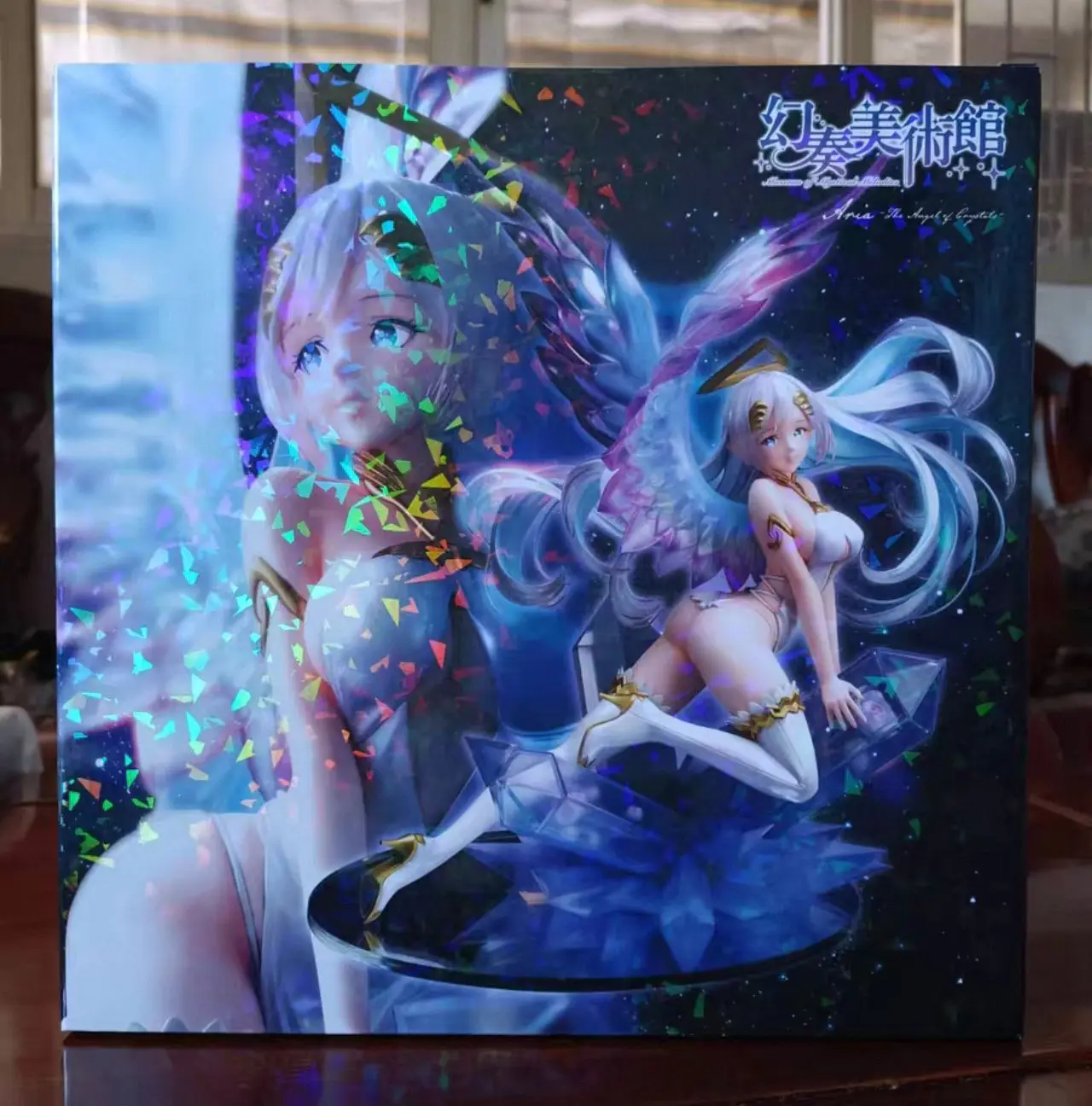 100% Original KOTOBUKIYA Versión 01: Aria, el Ángel de los Cristales, Figura de Acción Coleccionable de Anime a Escala 1/7, en Stock