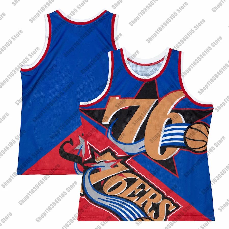 Vintage 76ers Basketball Jersey Kids Training Vest Men Breathable And Comfortable Philadelphia Special Sleeveless Shirt Tank Top