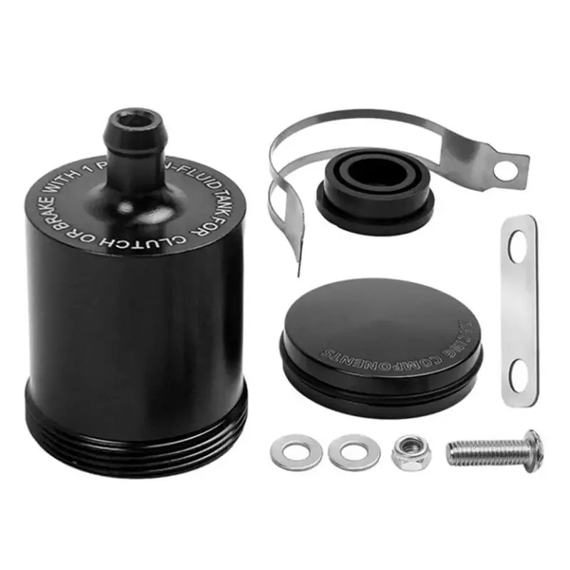 Multi-Purpose Aluminum Alloy For Front Brake Motorcycle Oil Reservoir Tank Brake Fluid Cup Replacement Small Oil Pot