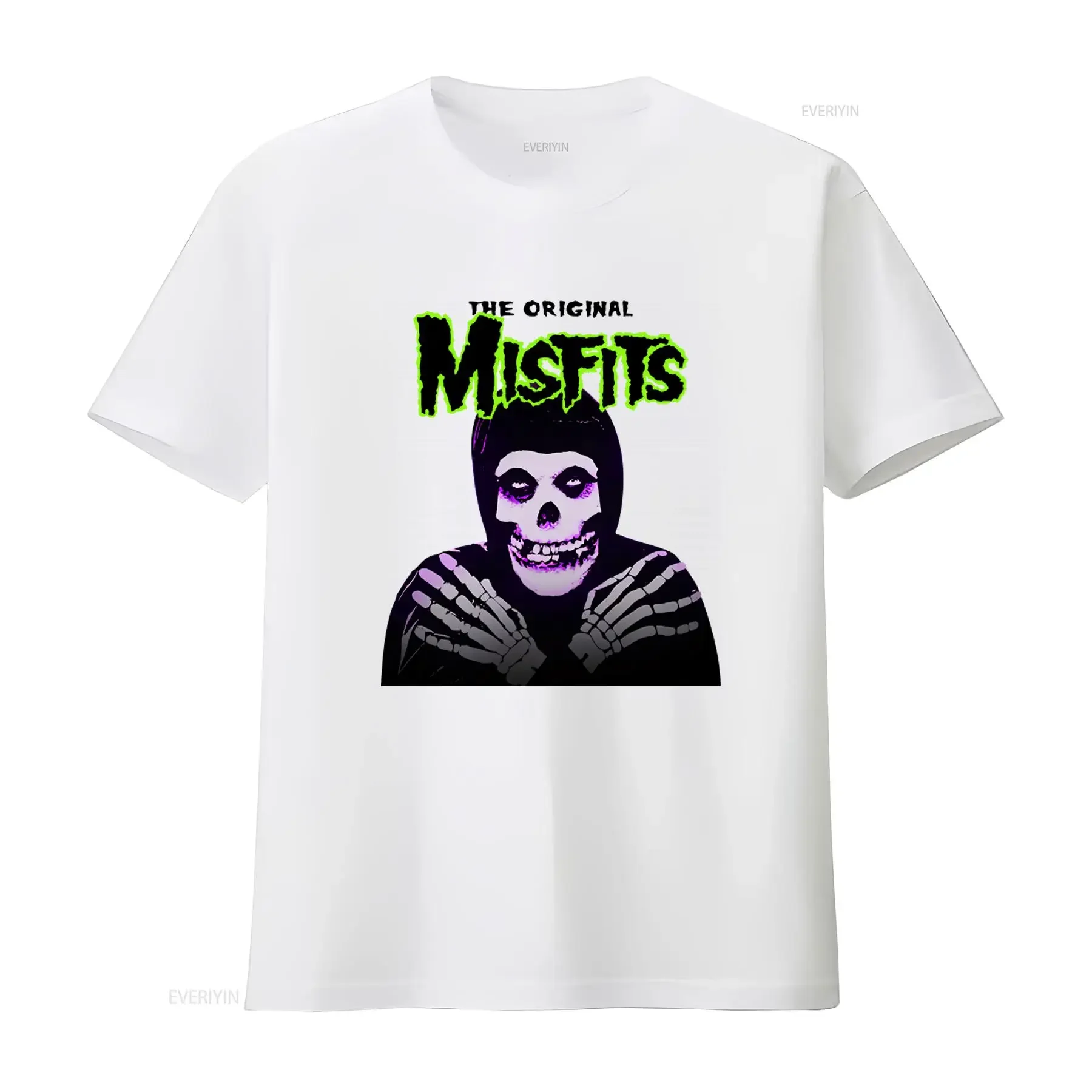 2019 Original Misfits T Shirt Featuring Glen Danzig Las Vegas Denver Oakland Gothic Punk Design vintage Washed Comfortable Soft