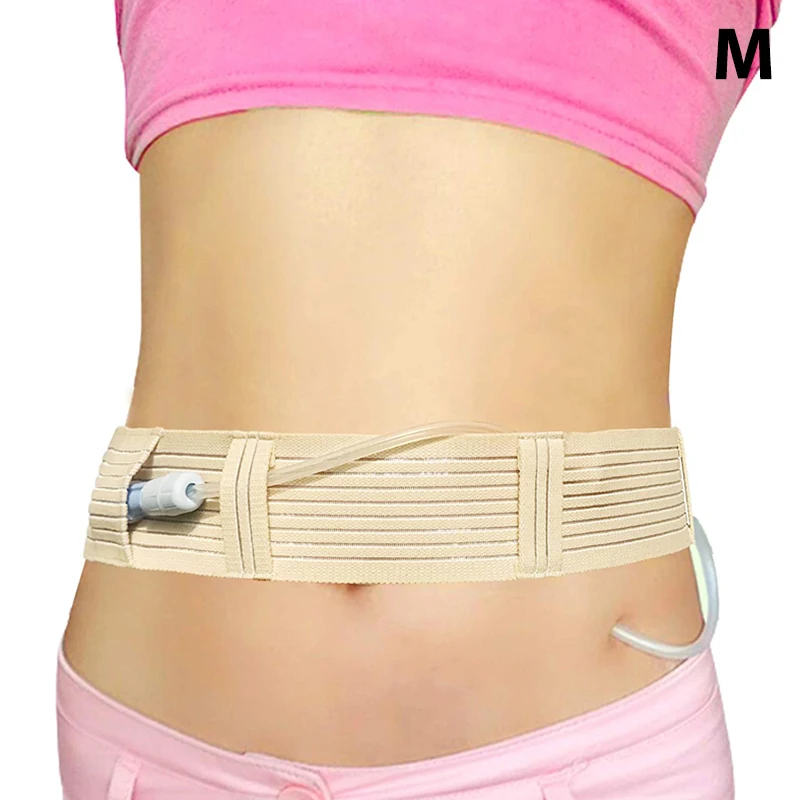 S/M/L Adjustable Breathable Abdominal Belt   Conduit Belt   Tube Protection Belt Accessory
