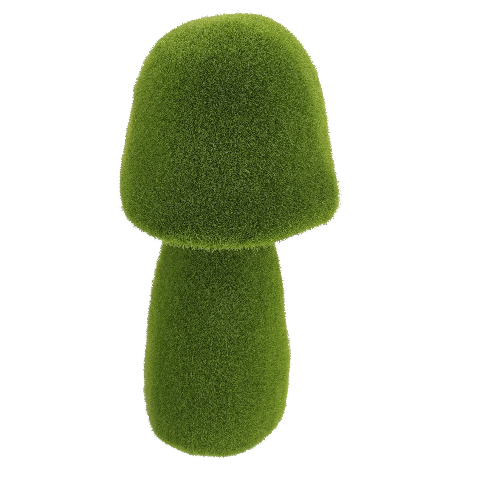 

Moss Mushroom Green Flocked Lifelike Garden Decor For Outdoor Yard Mushroom Garden Decor Party Mushrooms Statue