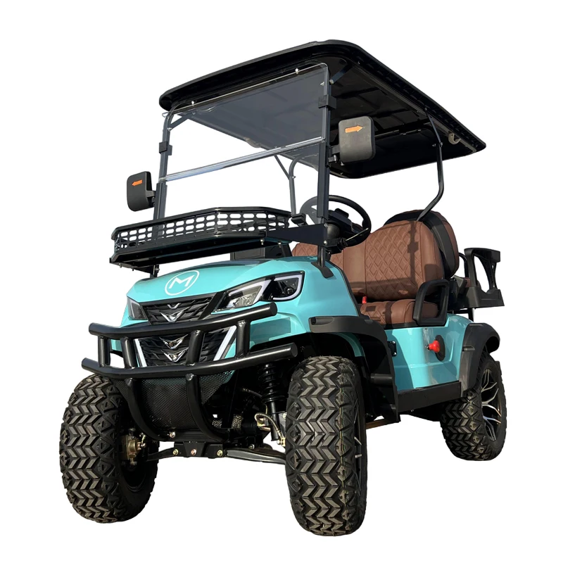 

New Double Swing Arm And Independent Front Suspension High-torque 4 Seater 4000/5000W Electric Golf Cart