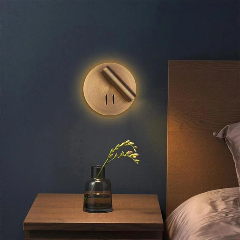 

led wall lights bedside led book lamp 100-240v cree 3w aluminum bedroom headboard reading night spot lampadas