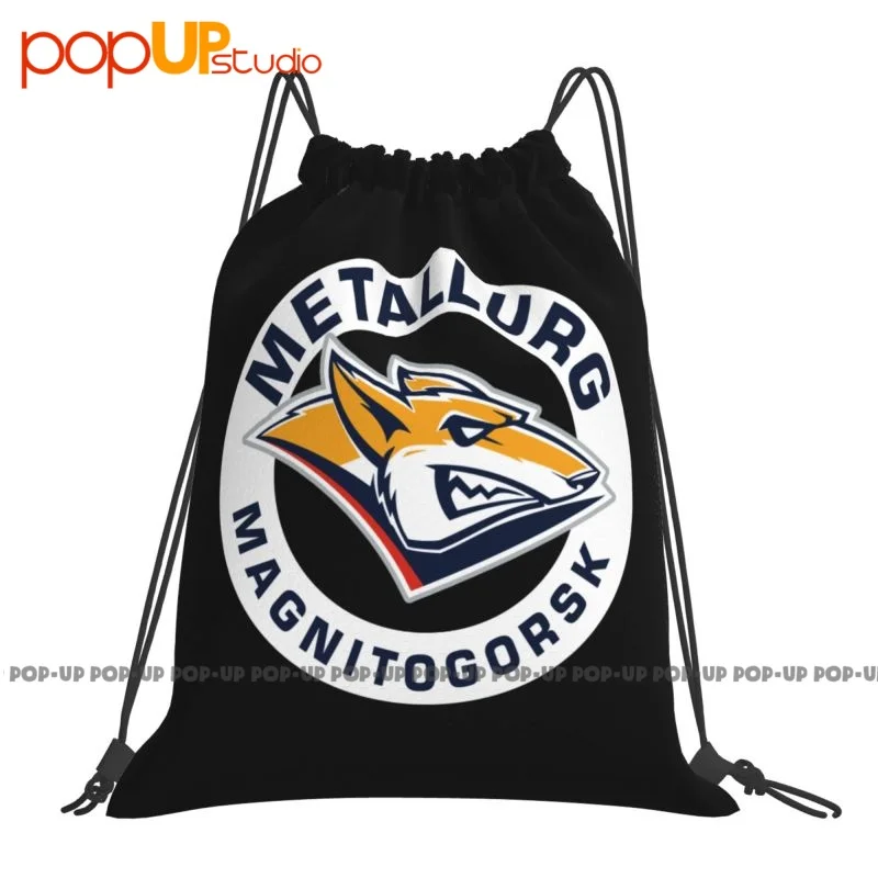 Metallurg Magnitogorsk Khl Russian Professional Hockey Drawstring Bags Gym Bag Newest Riding Backpack