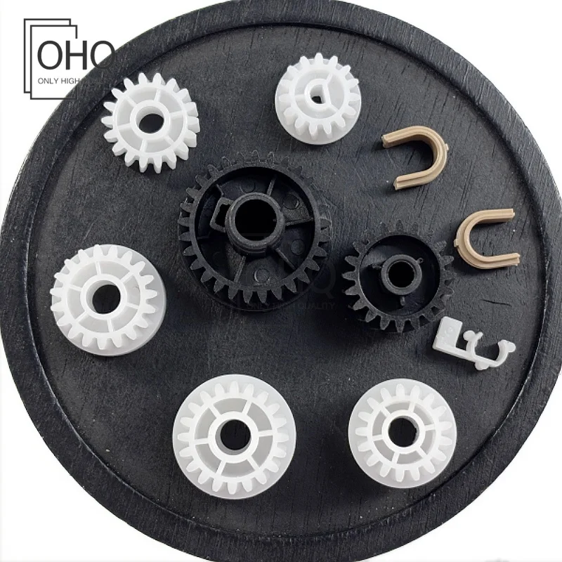 Replacement Gear Kit 1Set RU5-0956-000 RU5-0959-000 RU5-0958-000 RU6-0965 RU6-8293-000 GR-P3015-15T GR-M525-20T for HP 521 525