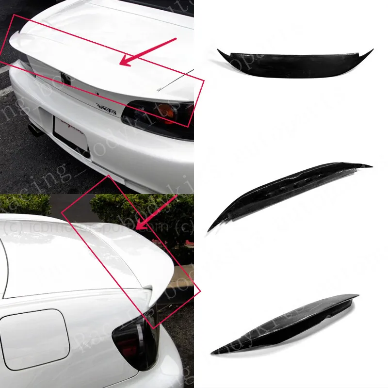 

For Honda S2000 FRP Unpainted Rear Trunk Spoiler Wing Ducktail Lip Bodykits car BodyKits