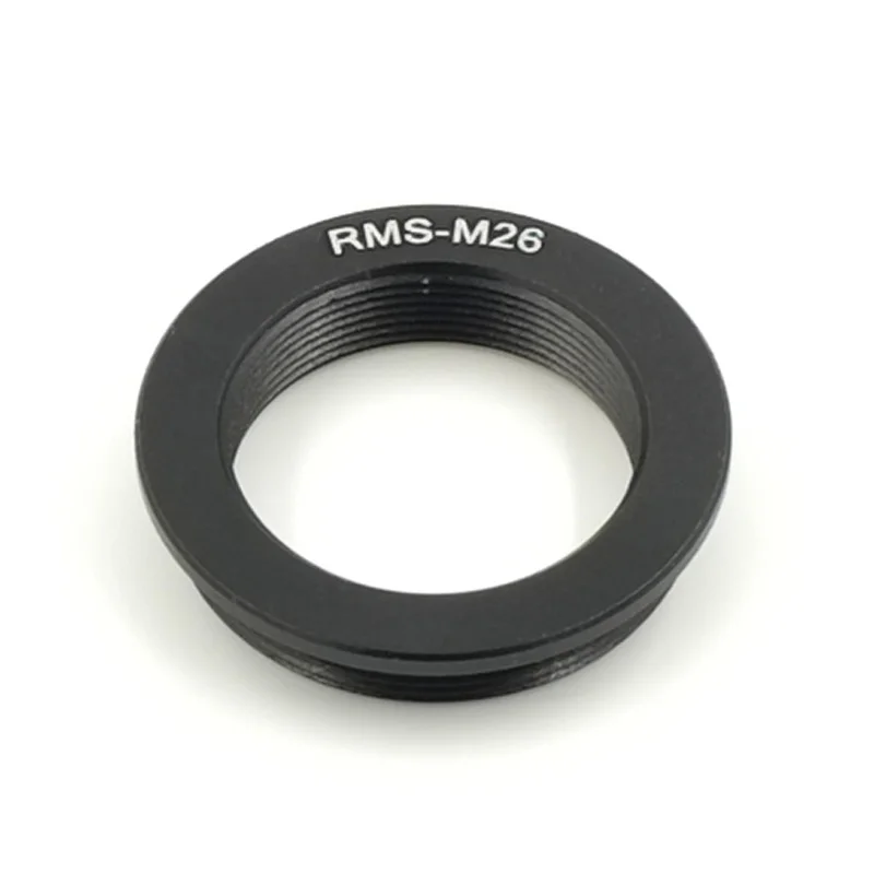 RMS-M26 Flange Adapter RMS Thread to M26 x0.75 mm for microscope objective