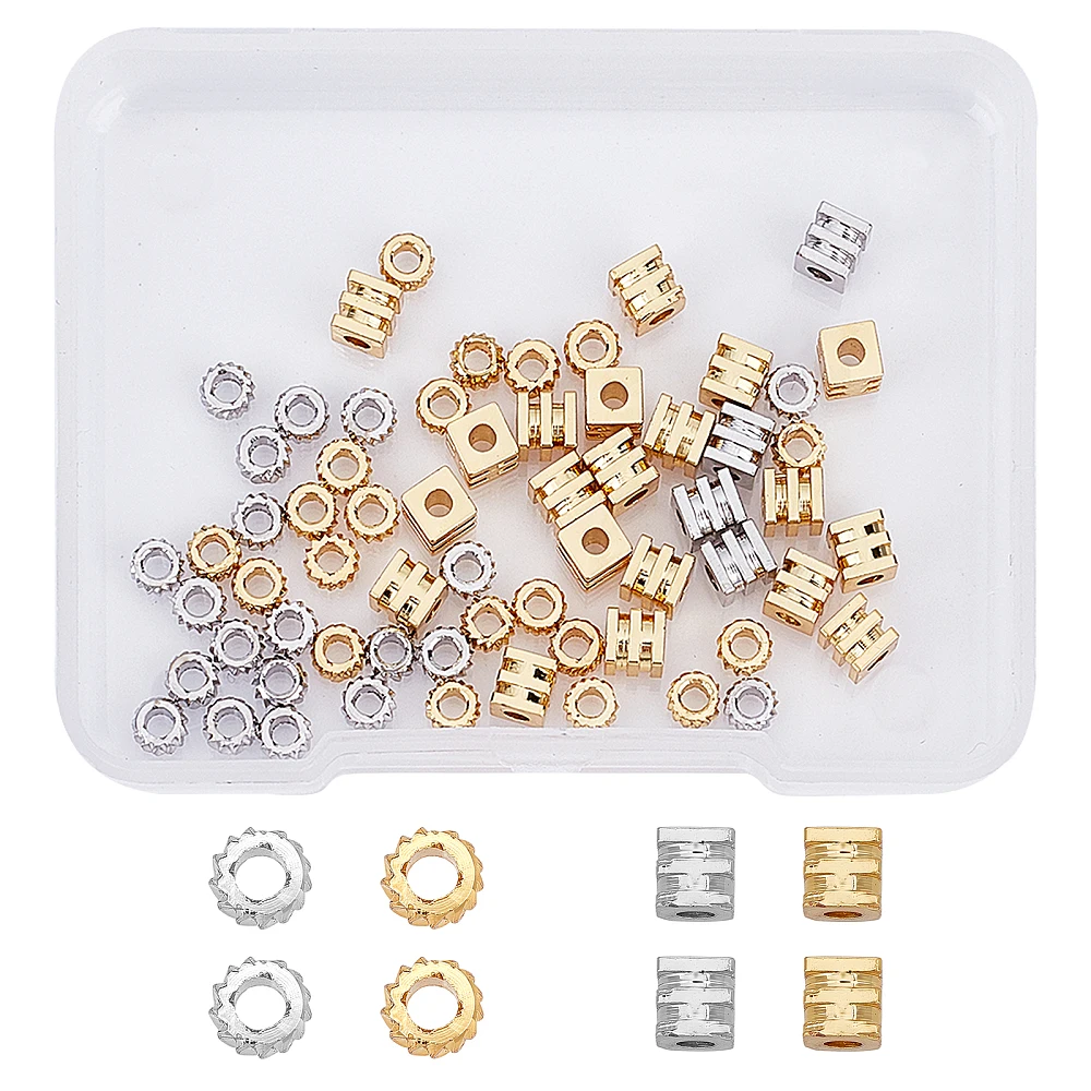 contas-espacadoras-de-latao-duraveis-banhadas-a-platina-dourada-em-formato-de-cubo-ranhurado-e-redondo-plano-80pcs-caixa