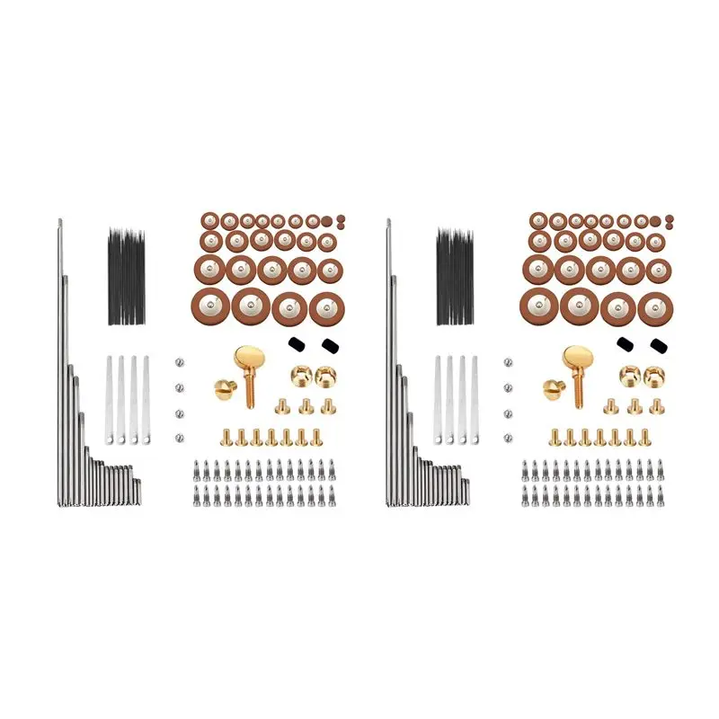 

Набор для ремонта альт-саксофона ABVH-238Pcs/Set: винты + пружины для саксофона, комплект для самостоятельной сборки, аксессуары для деревянных духовых инструментов