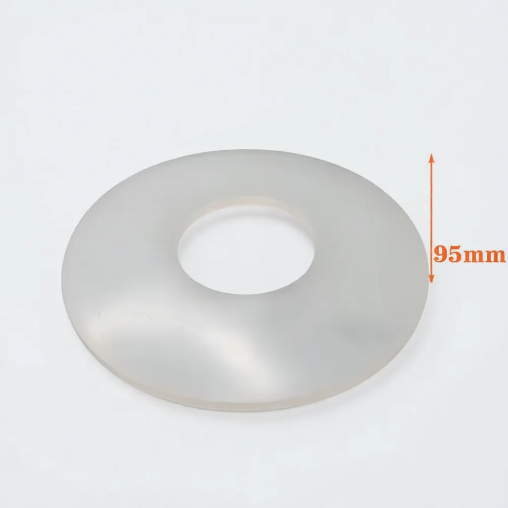 Toilet Plumbing Repair Part Silicone Seal Ring For Water Tank Flush Valve Gasket Replacement Durable Sealing Kit