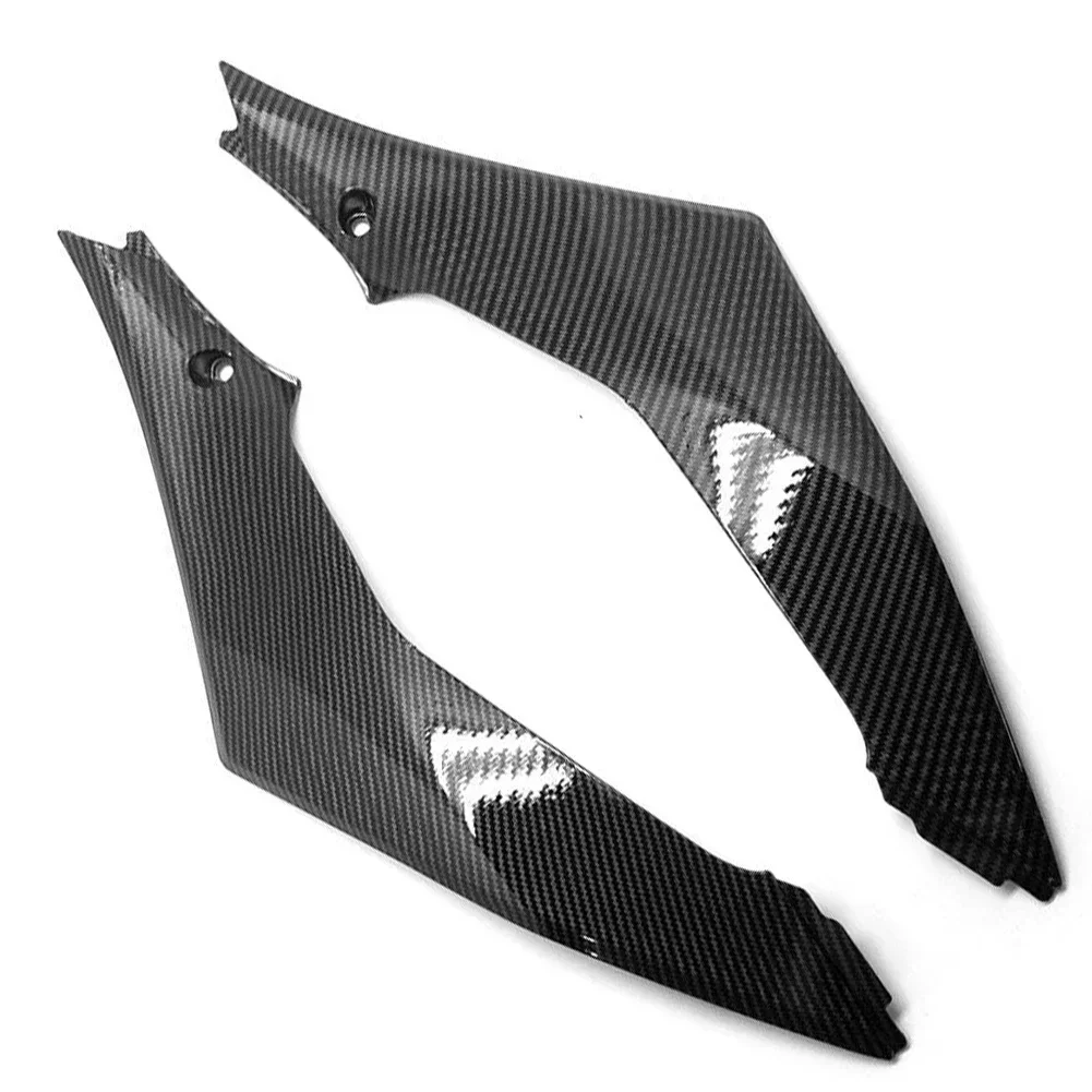 

For Suzuki GSX-R Parts & Accessories FRAME COVER 1000 2007 2008 2PCS ABS Carbon Fiber Black Brand New Practical To Use