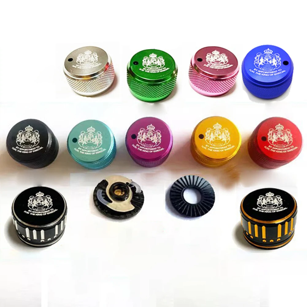 

Fishing Reel Fine Tuning Knob Internal Sound Spool Mechanical Brakes Knobs With Gaskets FOR ABU3/3.5/4/P5 Baitcast Reel Parts