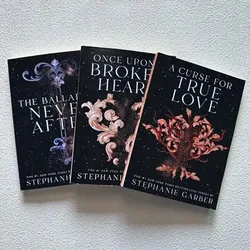 3 Books A Curse For True Love，Once Upon A Broken Heart，The Ballad Of Never After by Stephanie Garber Paperback Book English