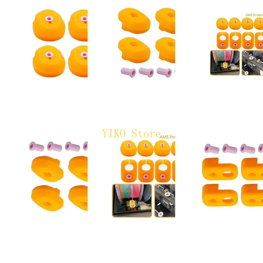 

K32C 4PCS Ceramic Feed Protector Protector Easy Установка -отверстие керамическое адаптер для керамического адаптера для